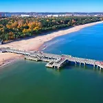 Wera - Klimatyczny Apartament 300 M Od Plazy Brzezno - Azw Gdansk